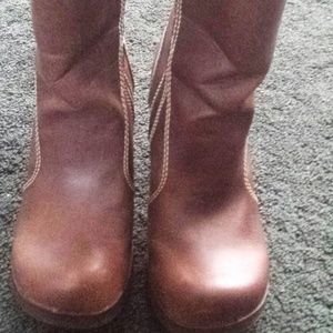 Candie's Brown Leather Boots